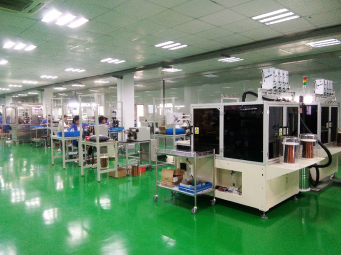 Мотор Changzhou Hetai и электрическое CO. прибора, производственная линия 14 фабрики Ltd.