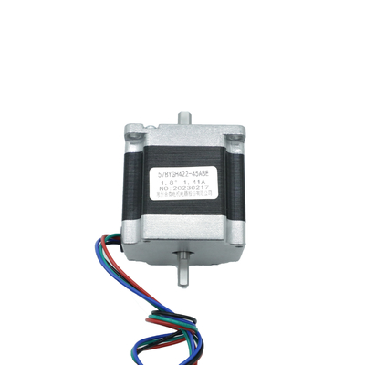 Купить Мотор 1.41A 5.07V 1.25N.M вала выхода Nema23 57mm двойной гибридный Stepper online manufacture